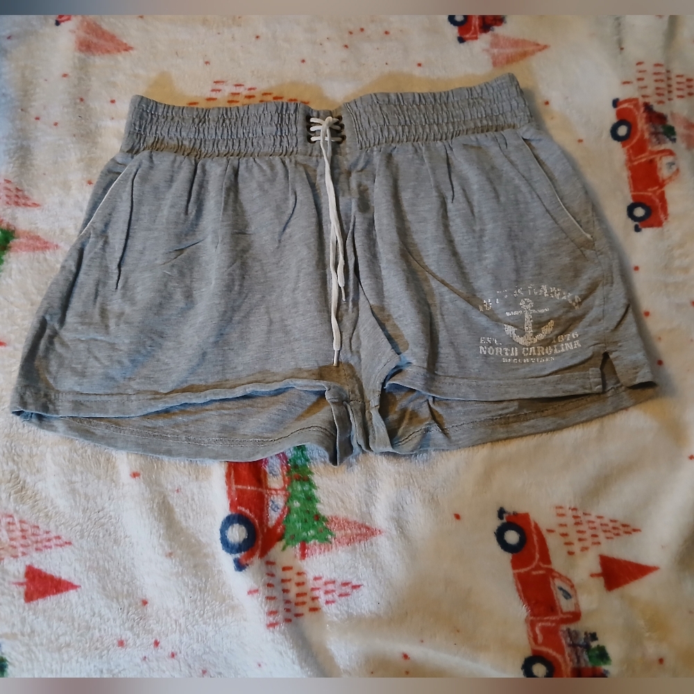 Lagaci Heather Gray Women's Athletic Shorts